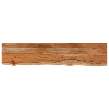 vidaXL Επιφάνεια Τραπεζιού Ορθογώνια 140x30x2,5cm Μασίφ Ξύλο Ακακίας 1 τεμ.