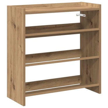 Ράφι παπουτσιών vidaXL Artisan Oak 60x25x62cm Κατασκευασμένο ξύλο