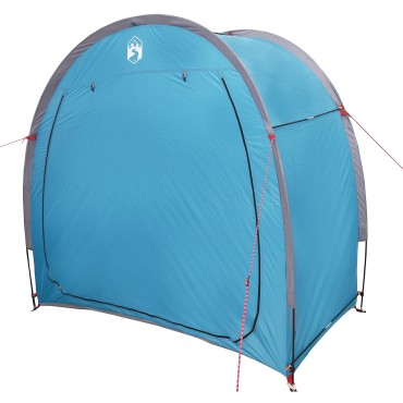 vidaXL Σκηνή αποθήκευσης ποδηλάτων Μπλε 210 x 90 x 174 εκ