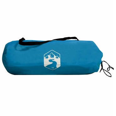 vidaXL Σκηνή αποθήκευσης ποδηλάτων με στέγη Μπλε 218 x 156 x 180 εκ