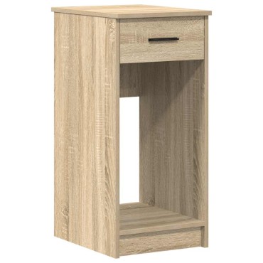 vidaXL Βάση πύργου υπολογιστή με συρτάρι Δρυς sonoma 35x45x77cm 1 τεμ.