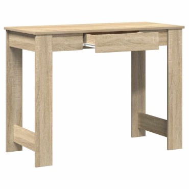 vidaXL Γραφείο Sonoma Δρυς 100x45x75cm από Επεξεργασμένο Ξύλο 1 τεμ.