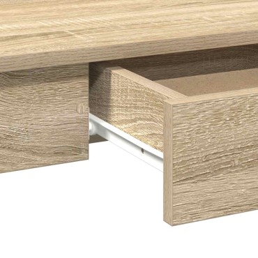 vidaXL Γραφείο Sonoma Δρυς 100x45x75cm από Επεξεργασμένο Ξύλο 1 τεμ.