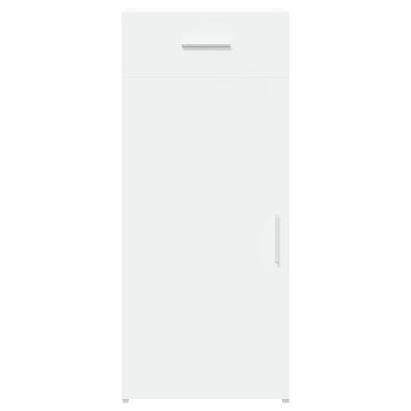 vidaXL Συρταριέρα Λευκή 40x42,5x93cm από Επεξεργασμένο Ξύλο 1 τεμ.