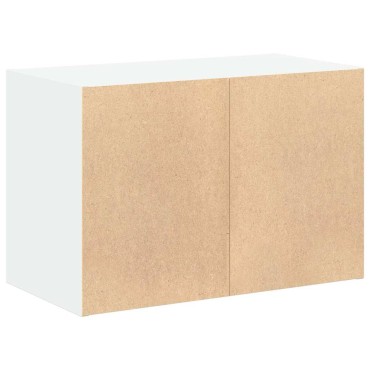 vidaXL Ντουλάπι με 2συρτάρια Λευκό 60x31x40cm Ξύλινο μηχανουργικό ξύλο 1 τεμ.