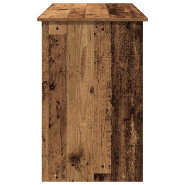 vidaXL Γραφείο Μαύρο 102x50x75cm από Επεξεργασμένο Ξύλο 1 τεμ.
