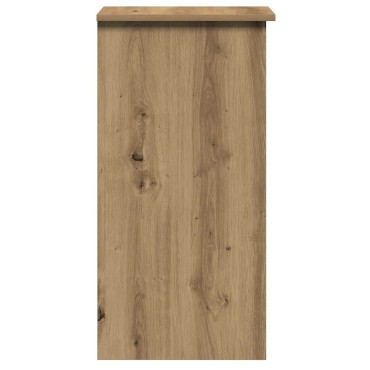 vidaXL Γραφείο με Ράφια Αρτισιανή Δρυς 184x40x78cm Επεξεργασμένο Ξύλο 1 τεμ.