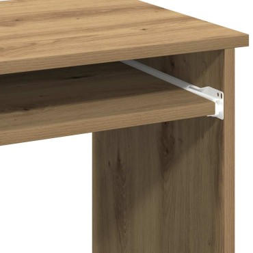 vidaXL Γραφείο με Ράφια Αρτισιανή Δρυς 184x40x78cm Επεξεργασμένο Ξύλο 1 τεμ.