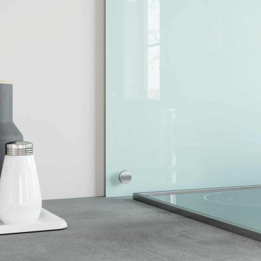 vidaXL Πλάτη Κουζίνας Γαλακτώδες 100 x 60 εκ. από Ψημένο Γυαλί