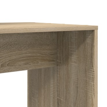 vidaXL Γραφείο Δρύς Sonoma Επεξεργασμένο Ξύλο 138,5x55x143 εκ 1 τεμ.
