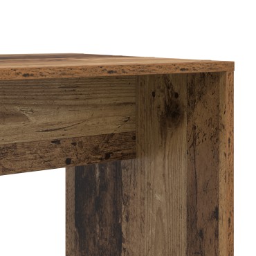 vidaXL Γραφείο Παλιό Ξύλο 138,5x55x143cm Επεξεργασμένο Ξύλο 1 τεμ.