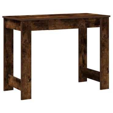 vidaXL Γραφείο Καπνιστή Δρυς 100x45x75cm από Επεξεργασμένο Ξύλο 1 τεμ.