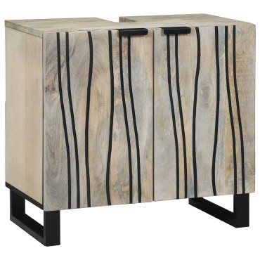 vidaXL Σετ Επίπλων Μπάνιου 3 τεμ. Λευκό 38x33x160cm