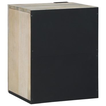 vidaXL Ντουλάπα Νιπτήρα Mπάνιου Λευκό 38x33,5x48cm 1 τεμ.