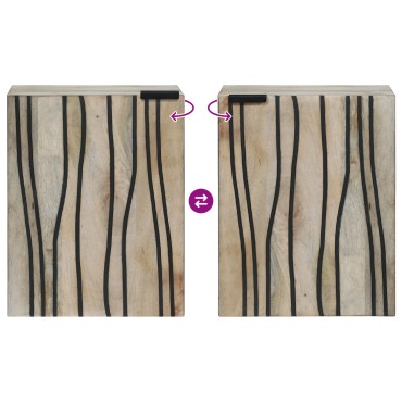 vidaXL Ντουλάπα Νιπτήρα Mπάνιου Λευκό 38x33,5x48cm 1 τεμ.