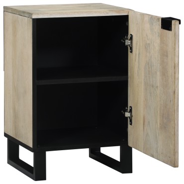 vidaXL Ντουλάπα Νιπτήρα Mπάνιου Λευκό 38x33,5x58cm 1 τεμ.