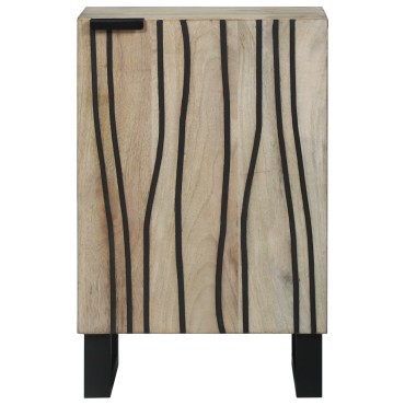 vidaXL Ντουλάπα Νιπτήρα Mπάνιου Λευκό 38x33x58cm 1 τεμ.