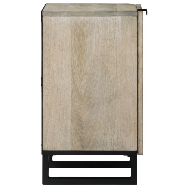 vidaXL Ντουλάπα Νιπτήρα Mπάνιου Λευκό 38x33x58cm 1 τεμ.