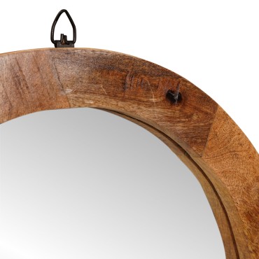 vidaXL Τραπέζι περιποίησης Καφέ 90x76x45cm Στερεό ξύλο μάνγκο