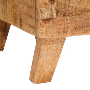 vidaXL Κουτί αποθήκευσης 70x35x40cm Μασίφ ξύλο μάνγκο