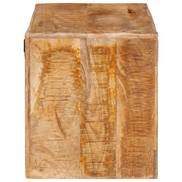 vidaXL Ράφι Κρασιού Καφέ 44x30x35cm Στερεό ξύλο μάνγκο 1 τεμ.