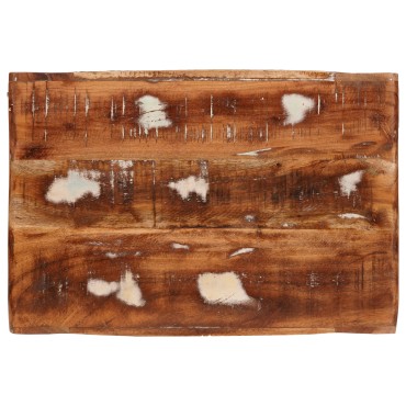 vidaXL Ράφι Κρασιού Καφέ 44x30x35cm Στερεό Ανακτηθέν Ξύλο 1 τεμ.