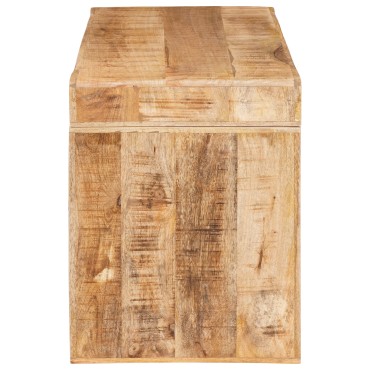 vidaXL End Table Καφέ 60x35x46cm Στερεό ξύλο μάνγκο