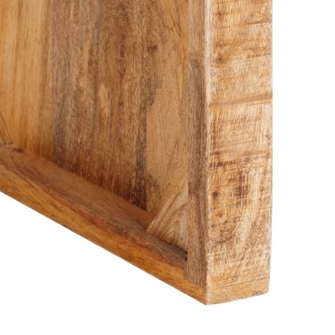 vidaXL End Table Καφέ 60x35x46cm Στερεό ξύλο μάνγκο