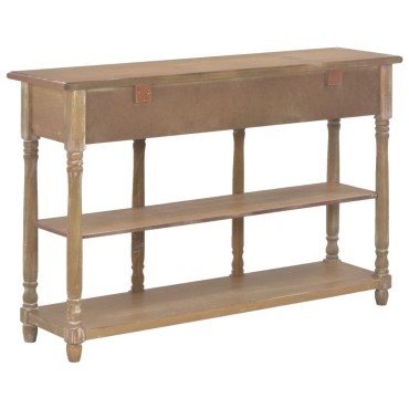 vidaXL Τραπέζι Κονσόλα 110x30x76cm από Επεξεργασμένο Ξύλο