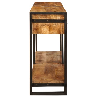 vidaXL Τραπέζια Κονσόλες 2 τμχ. Καφέ 161x33x75 εκ