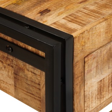 vidaXL Τραπέζια Κονσόλες 2 τμχ. Καφέ 161x33x75 εκ