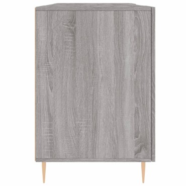 vidaXL Γραφείο Γκρι Sonoma 140x50x75cm από Επεξεργασμένο Ξύλο 1 τεμ.