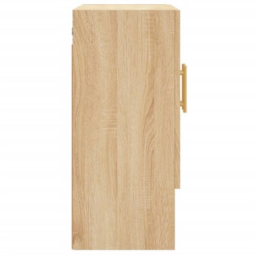 vidaXL Ντουλάπι Τοίχου Sonoma Δρυς 60x31x70cm Επεξεργασμένο Ξύλο 1 τεμ.