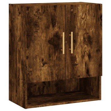 vidaXL Ντουλάπι Τοίχου Καπνιστή Δρυς 60x31x70cm Επεξεργασμένο Ξύλο 1 τεμ.