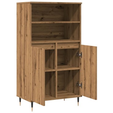 vidaXL Ντουλάπι Αρτισιανή Δρυς 60x36x110cm από Επεξεργασμένο Ξύλο 1 τεμ.