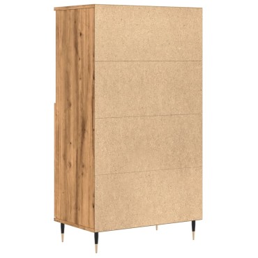 vidaXL Ντουλάπι Αρτισιανή Δρυς 60x36x110cm από Επεξεργασμένο Ξύλο 1 τεμ.