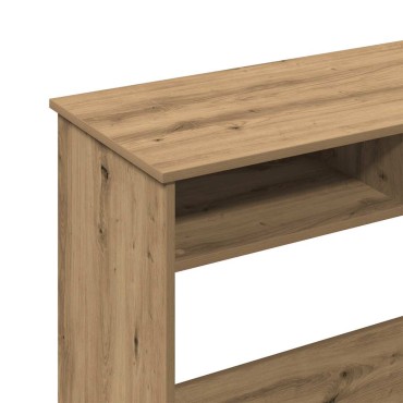 vidaXL Γραφείο Χρώμα Αρτισιανή Δρυς 80x40x75cm από Επεξ. Ξύλο 1 τεμ.