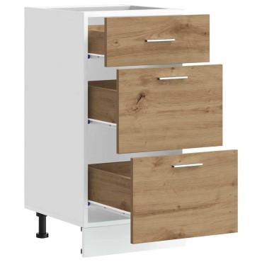 vidaXL Ντουλάπι "Lyon" από Τεχνητό Δρυ 40x46x81,5cm από Τεχνητό Ξύλο 1 τεμ.