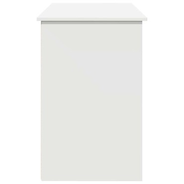 vidaXL Γραφείο Λευκό 102x50x75cm από Επεξεργασμένο Ξύλο 1 τεμ.