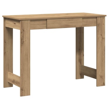 vidaXL Γραφείο Αρτισιανή Δρυς 100x45x75cm από Επεξεργασμένο Ξύλο 1 τεμ.