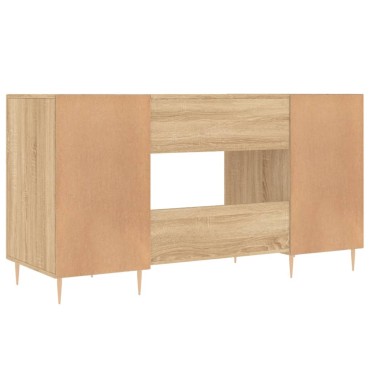 vidaXL Γραφείο Sonoma Δρυς 140x50x75cm από Επεξεργασμένο Ξύλο 1 τεμ.