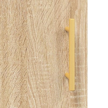 vidaXL Γραφείο Sonoma Δρυς 140x50x75cm από Επεξεργασμένο Ξύλο 1 τεμ.