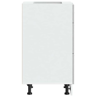vidaXL Ντουλάπι "Lyon" Γκρι από Σκυρόδεμα 40x46x81,5cm από Τεχνητό Ξύλο 1 τεμ.