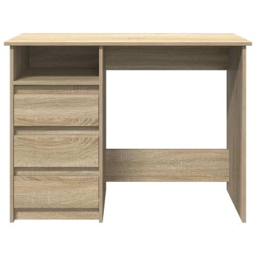 vidaXL Γραφείο Sonoma Δρυς 102x50x75cm από Επεξεργασμένο Ξύλο 1 τεμ.