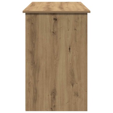vidaXL Γραφείο Καφέ Δρυς 102x50x75cm από Επεξεργασμένο Ξύλο 1 τεμ.