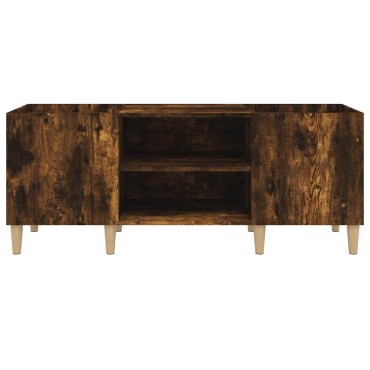 vidaXL Δισκοθήκη Καπνιστή Δρυς 121x38x48cm από Επεξεργασμένο Ξύλο 1 τεμ.