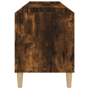 vidaXL Δισκοθήκη Καπνιστή Δρυς 121x38x48cm από Επεξεργασμένο Ξύλο 1 τεμ.