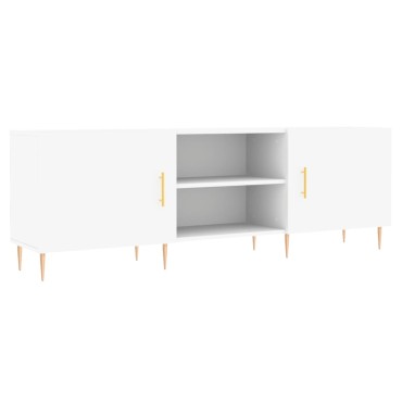 vidaXL Έπιπλο Τηλεόρασης Λευκό 150x30x50cm από Επεξεργασμένο Ξύλο