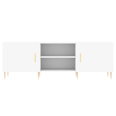 vidaXL Έπιπλο Τηλεόρασης Λευκό 150x30x50cm από Επεξεργασμένο Ξύλο
