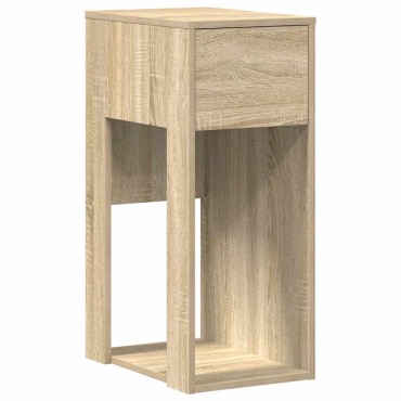 vidaXL Πύργος υπολογιστών με συρτάρι Δρυς sonoma 30x44x74cm 1 τεμ.